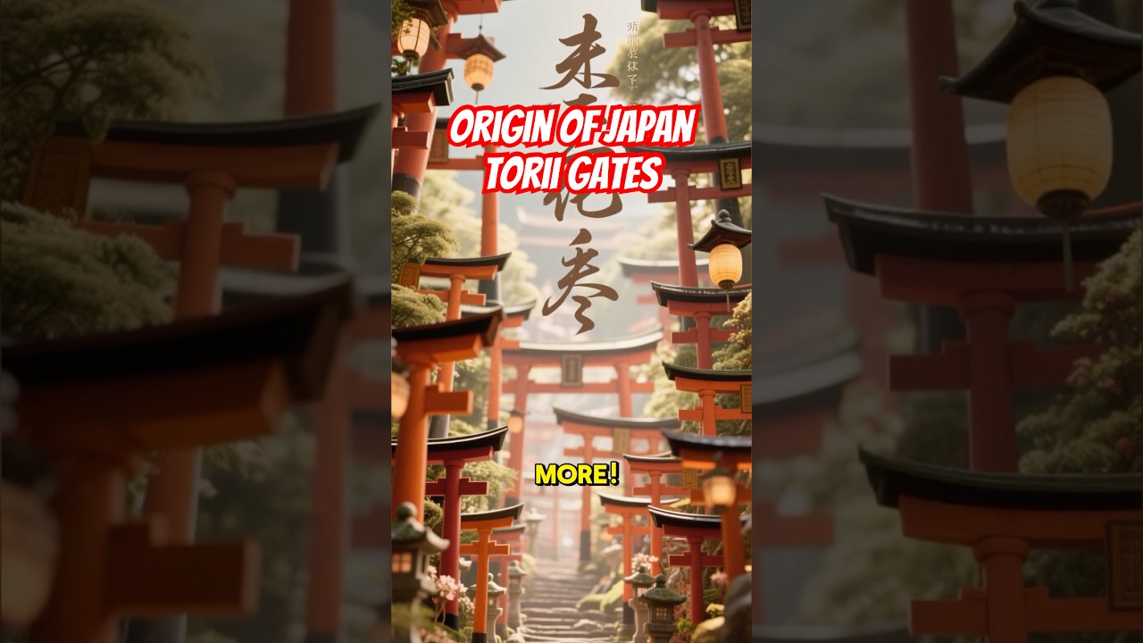 Torii Gates Origin of Japan Explained in 60 Seconds