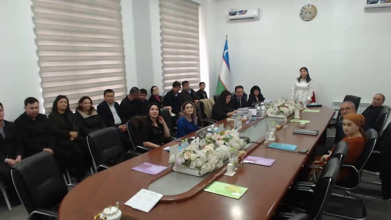 SamDCHTI mustaqil tadqiqotchisi Davronov Shexroz Abrorovichning  dissertatsiya himoyasi.