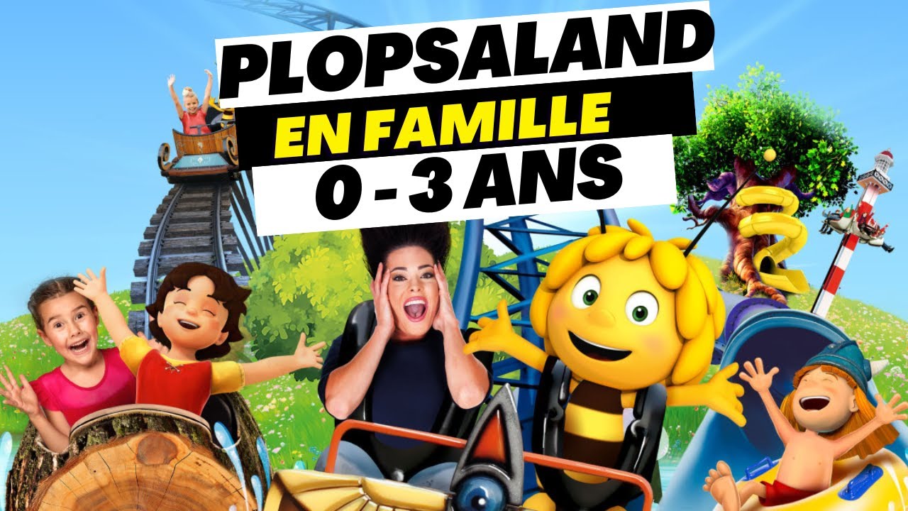 TOUTES LES ATTRACTIONS PLOPSALAND en famille avec un enfant de 3 ans