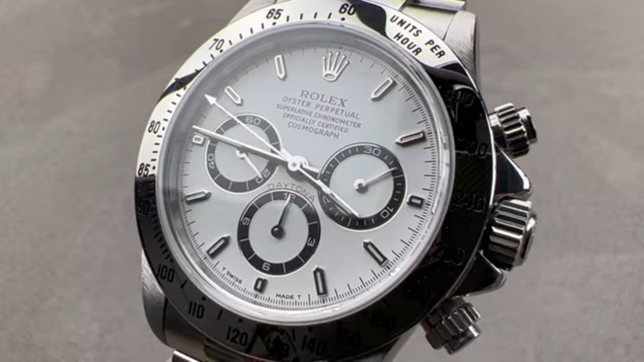 Rolex Daytona 16520 White Dial Review | Zenith El Primero Movement Breakdown