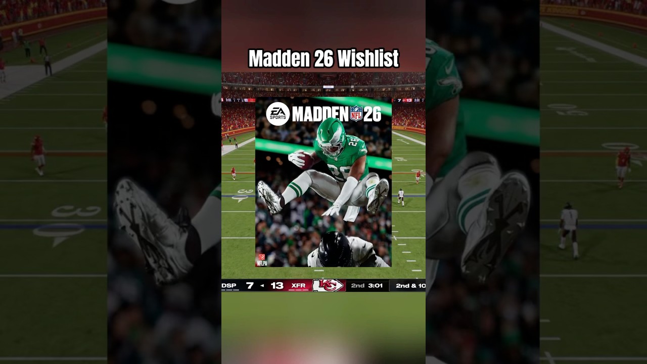 Madden 26 Wishlist #madden26 #gaming #football