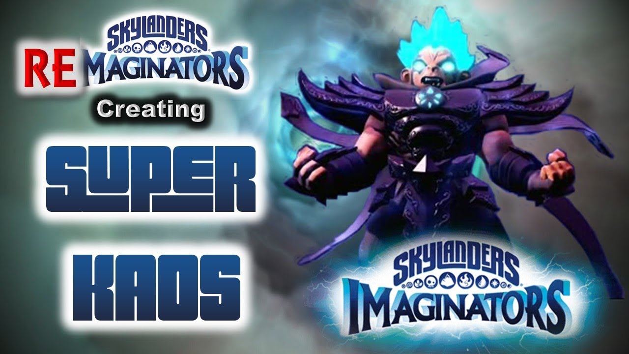Брайлендер создаёт... Супер Хаоса в Skylanders Imaginators! Плюс битва Супер Хаоса против Супер Х...