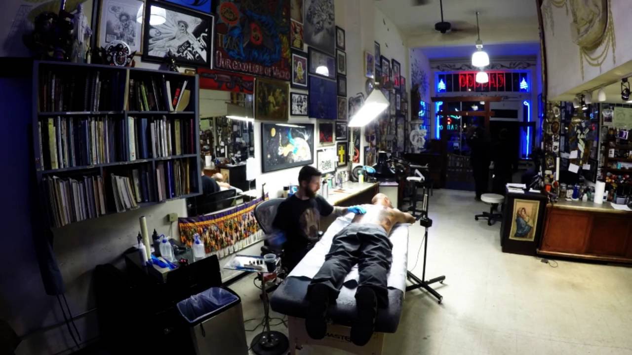 9 Hours Under The Gun - Temple Tattoo
