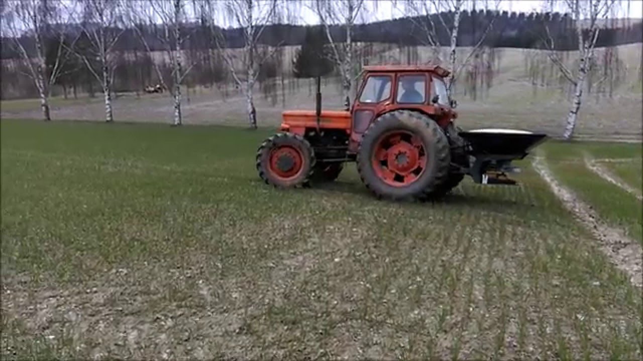 Fiat 1000DT - Bøgballe BL600 - Spredning af gødning