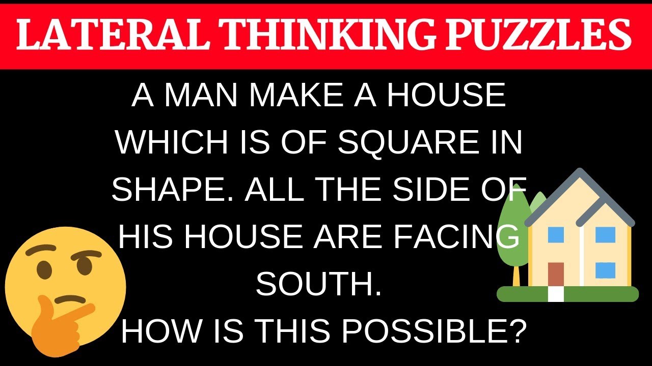 Lateral thinking #puzzles and answers