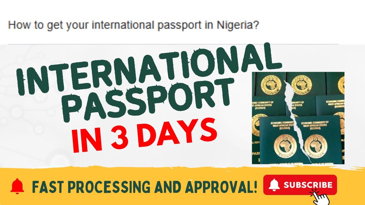 How to Get Your Nigerian International Passport FAST (2025 Update) #INTERNATIONALPASSPORT