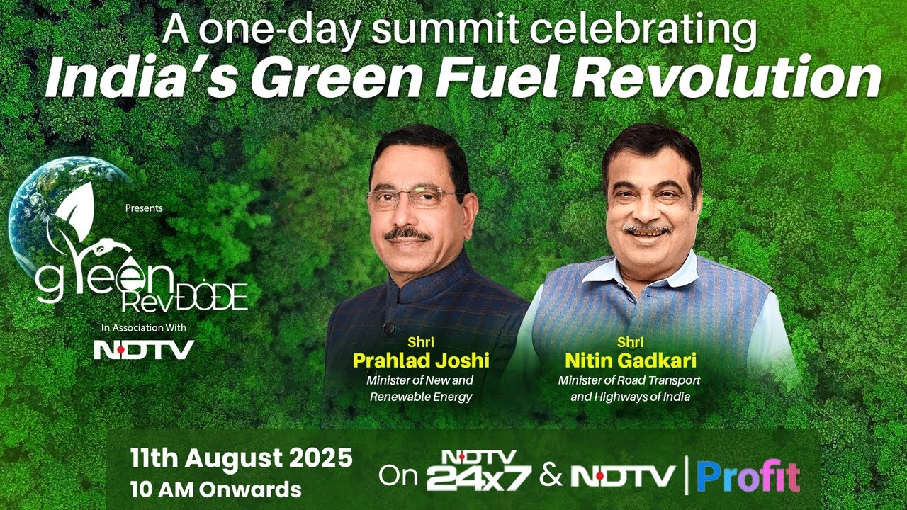 NDTV GreenRev 2025: Celebrating India's Green Fuel Revolution