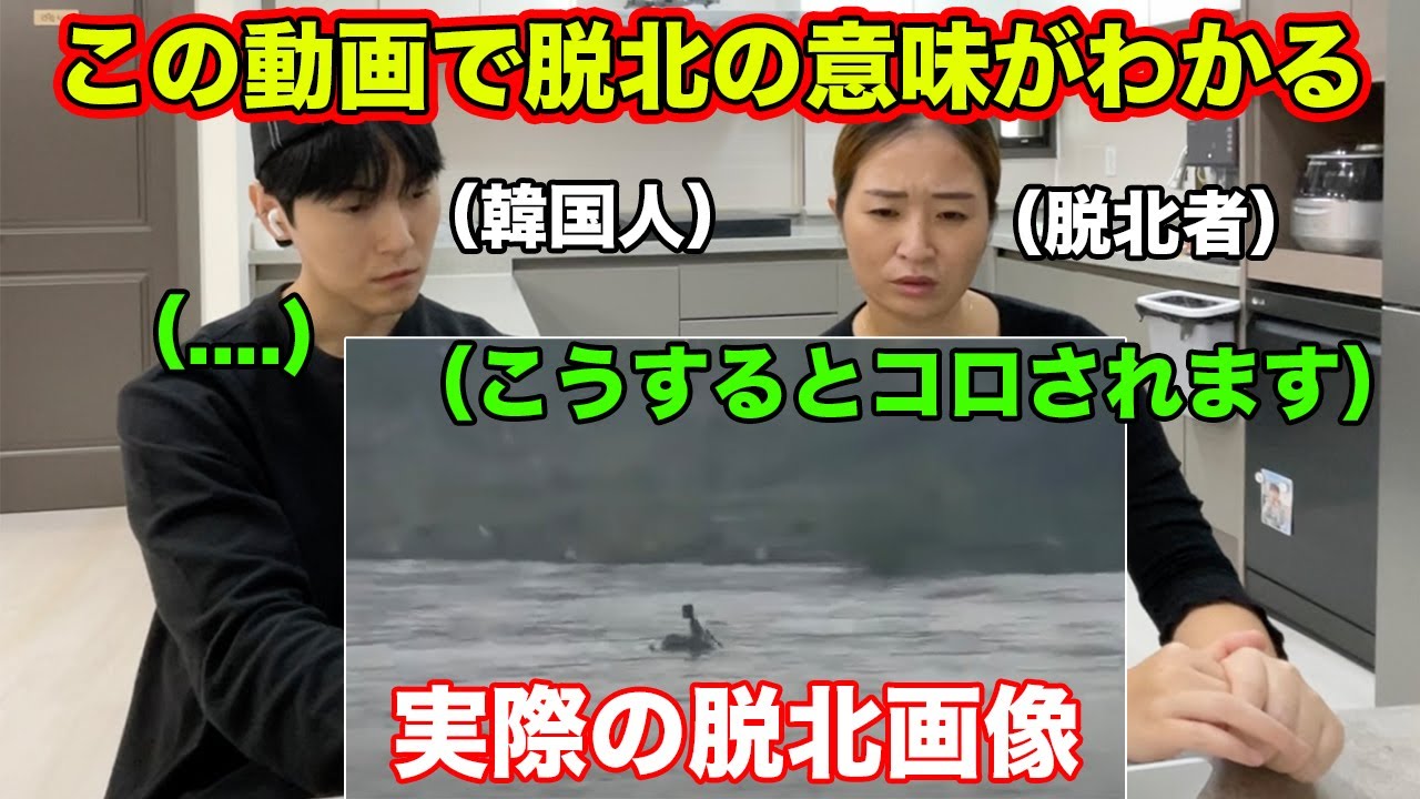 【リアル注意】脱北者と実際の脱北動画を観ながら日本の人に伝えたい北朝鮮の真実。