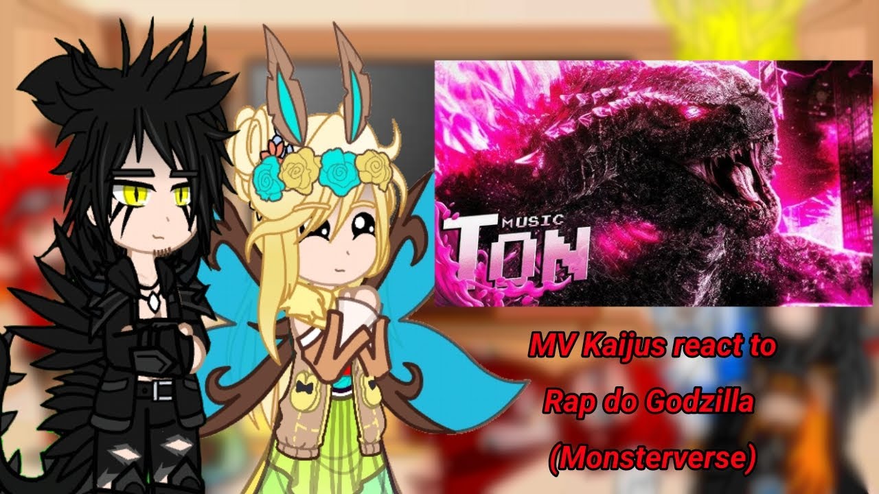 MV Kaijus react to Rap do Godzilla (Monsterverse) - @PapyrusDaBatata/Ft: Behemoth e Muto Prime