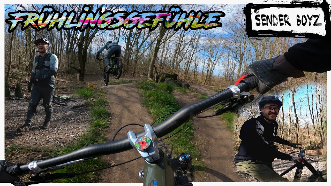 Rein in die Olga! Season Start 2023 für die @senderboyz am Hometrail Krefeld e.V - Feine MTB Lines !