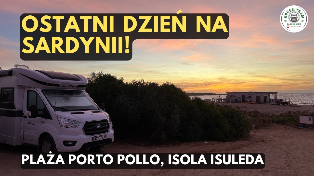 Ostatni dzień na SARDYNII! Porto Pollo, Palau i nocny prom do LIVORNO 🚐⛴️