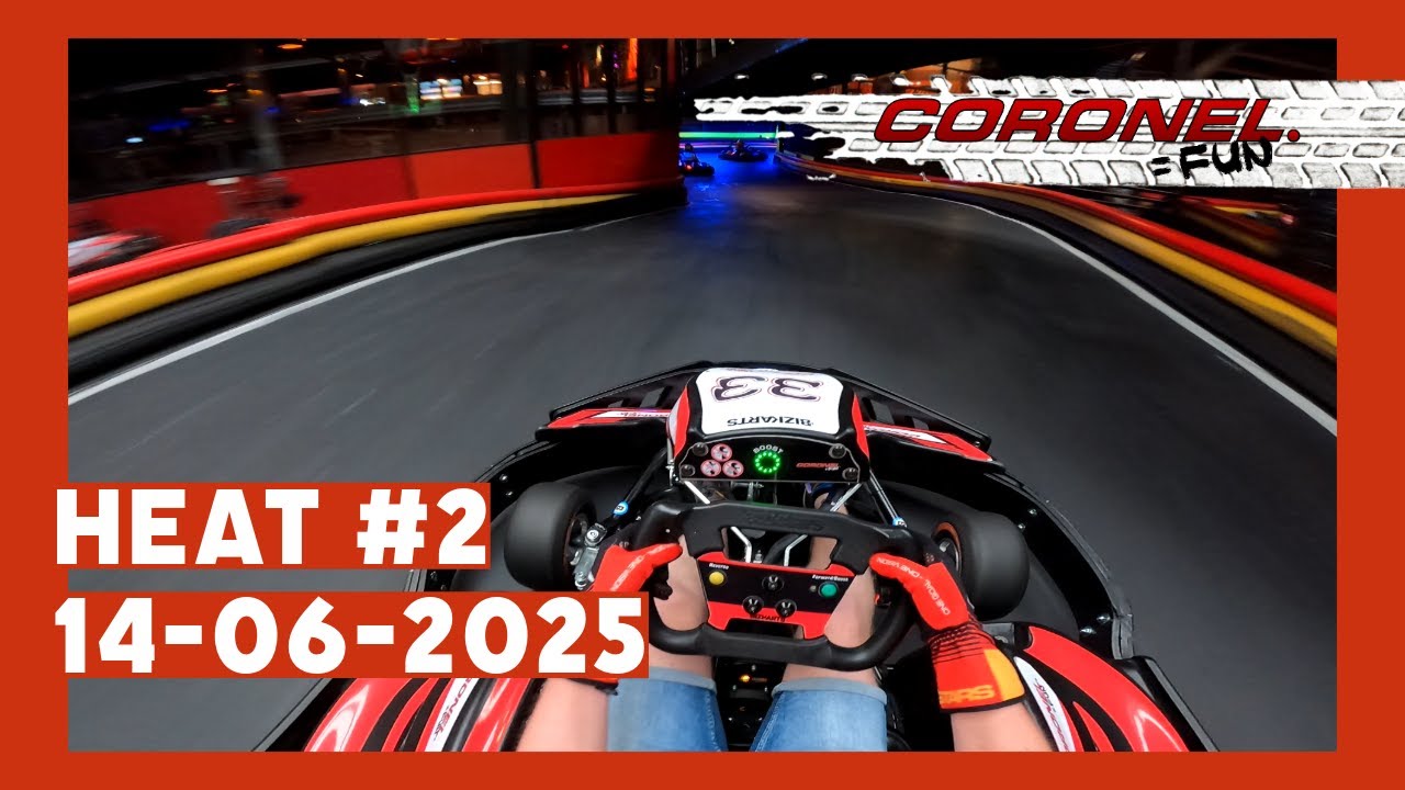 Kart on a strike - Coronel Kartracing | Heat #2 | 14-06-2025