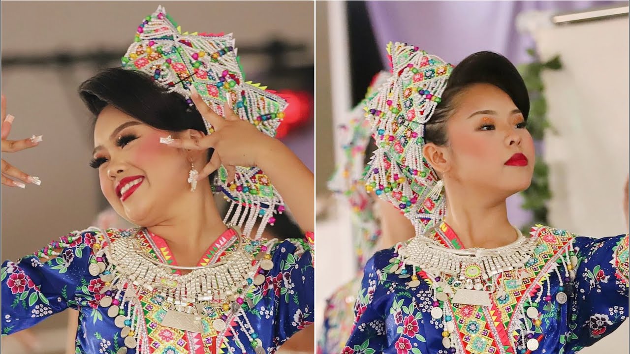 Poof Bang - Hair Tutorial for Hmong Dance 💖