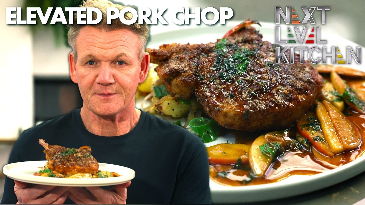 Gordon Ramsay Makes The ULTIMATE Shake & Bake Pork Chop