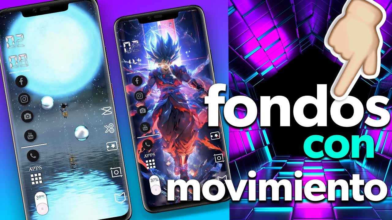 ✅ HOW TO SET MOVING WALLPAPERS ON ANDROID (ANIMATED WALLPAPERS) 💚