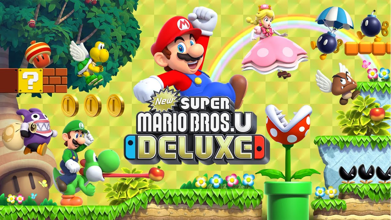 New super mario bros U Deluxe- Nintendo Switch