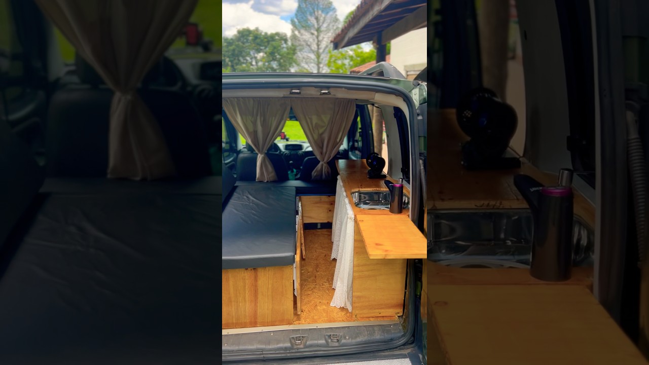 A DobloHome mais linda do Brasil, est&aacute; quase pronta. #motorhome #campervan #doblohome #viralvideo