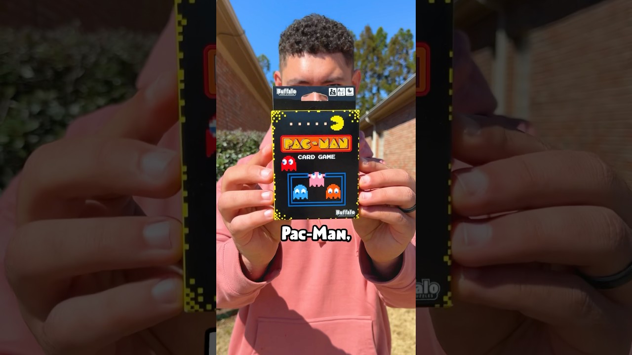 what PAC-MAN the CARD GAME looks like