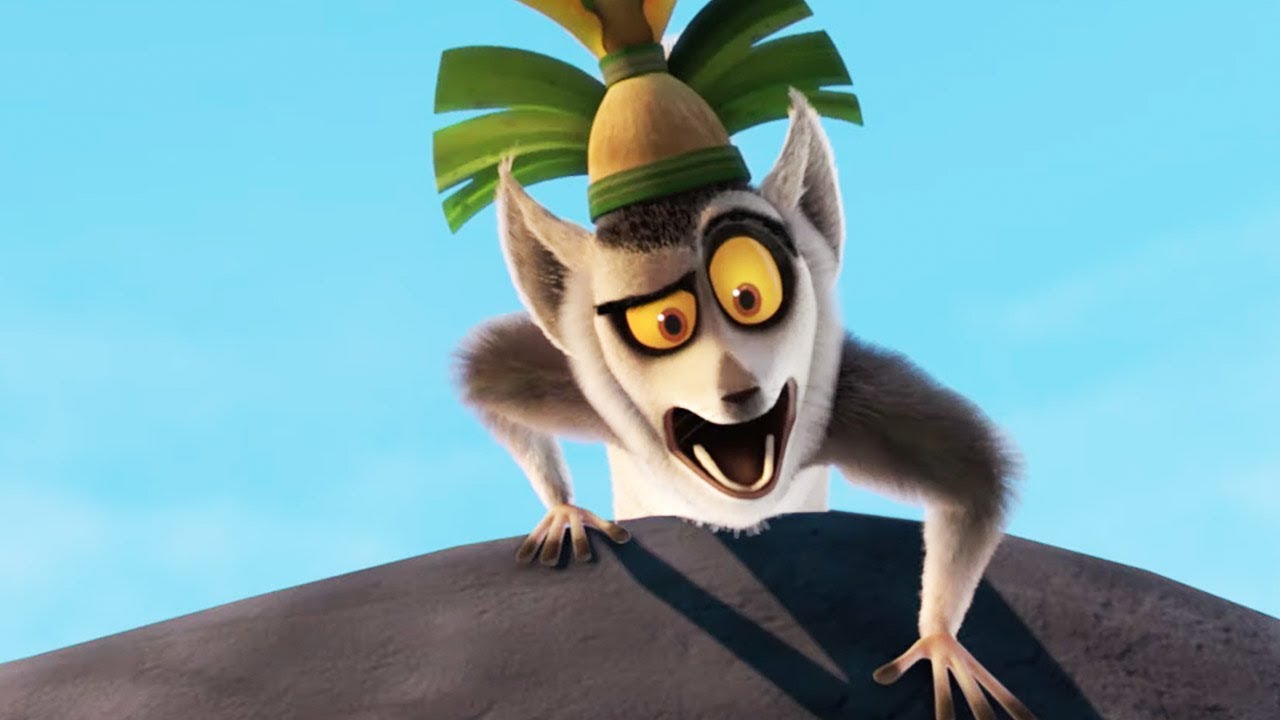 Saúdem Todos o Rei Julien | Cego | Madagascar | Desenhos Animados