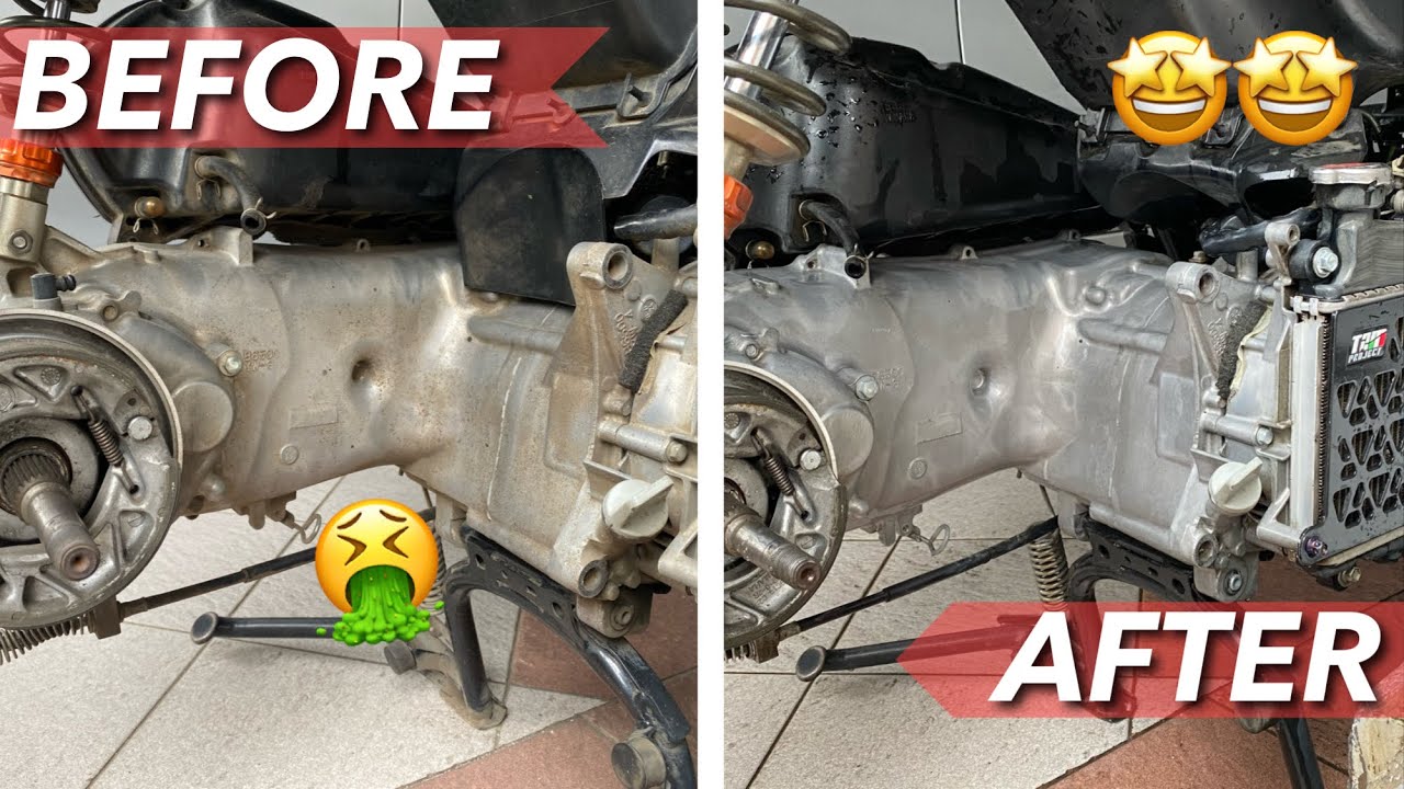 TUTORIAL BIKIN MESIN JADI KINCLONG LAGI !! Pembersih Super  RS31 😍