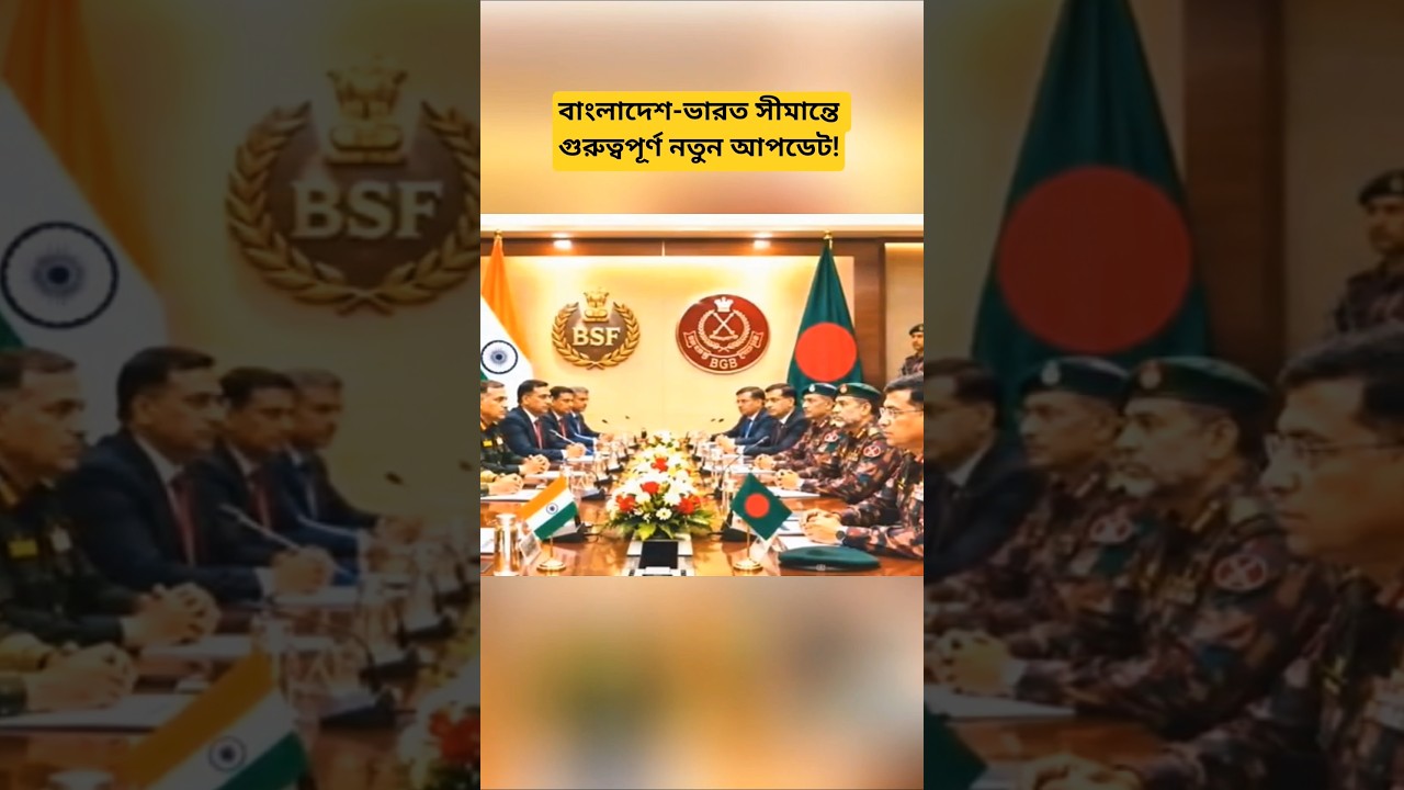 Bangladesh-India Border Update | High-Level BGB-BSF Meeting in New Delhi