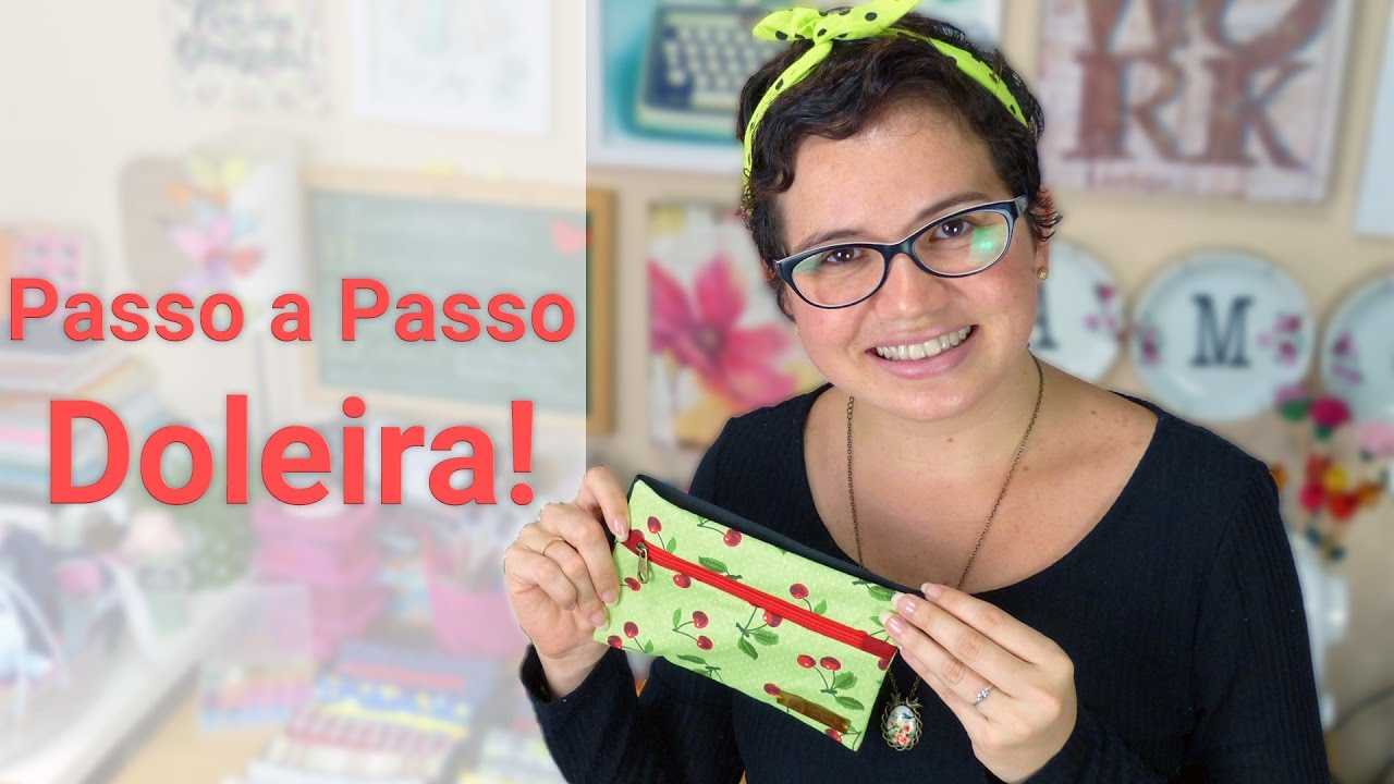 Passo a Passo: Como costurar uma doleira!