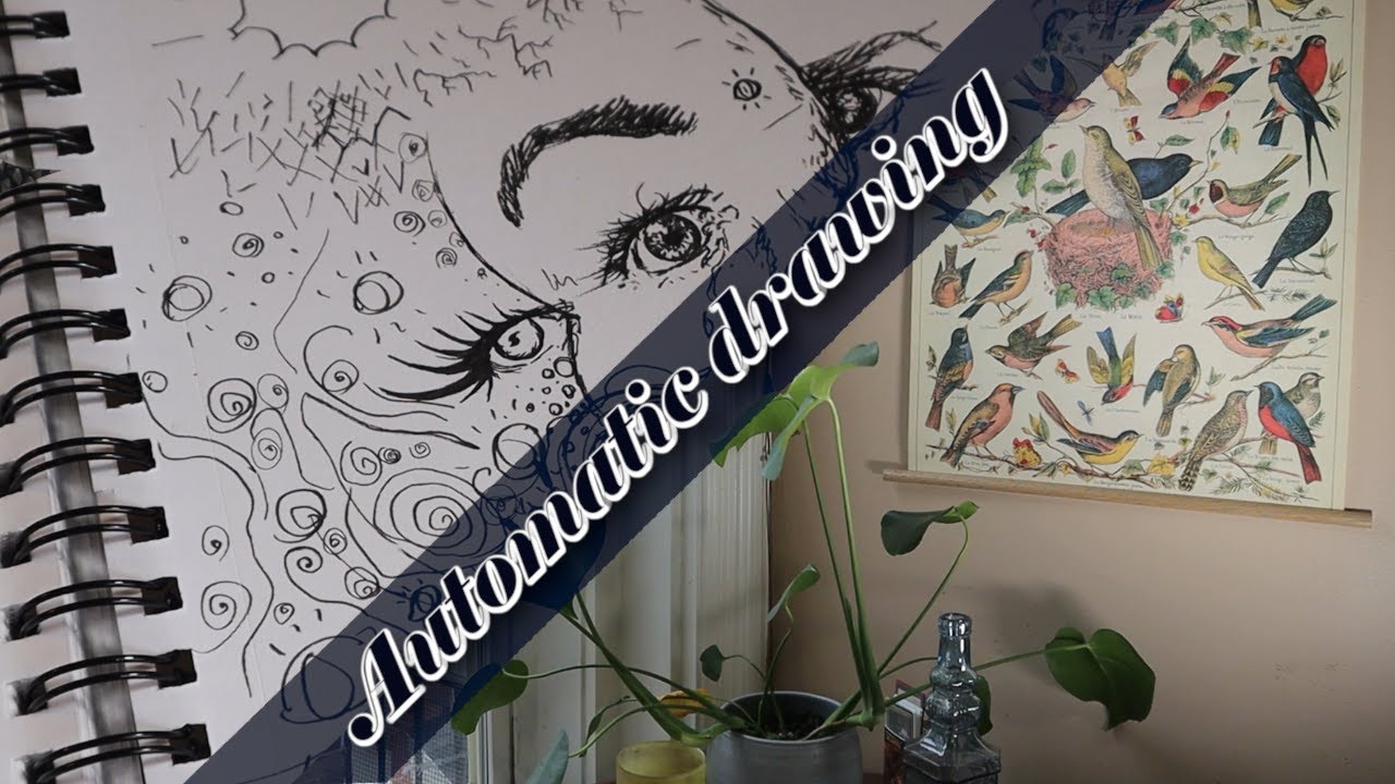 automatic drawing & talking about nothing