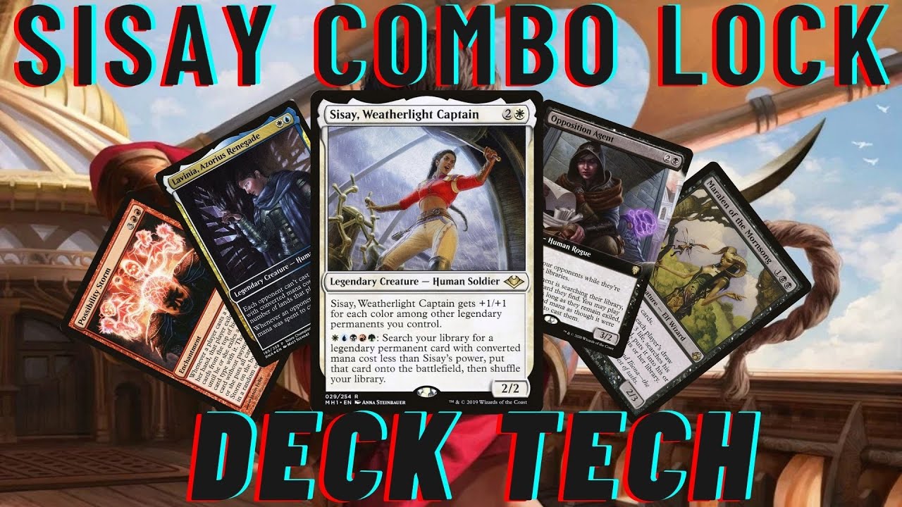Sisay combo lock cedh deck tech video 2022