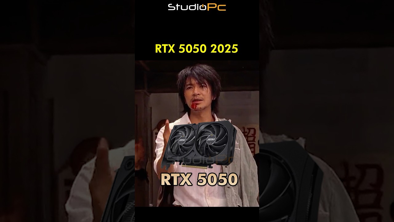 RTX 5050 vs RTX 5060 🤭 #studiopc #pc #pcsettings #pcgamer #rtx4060 #gamer