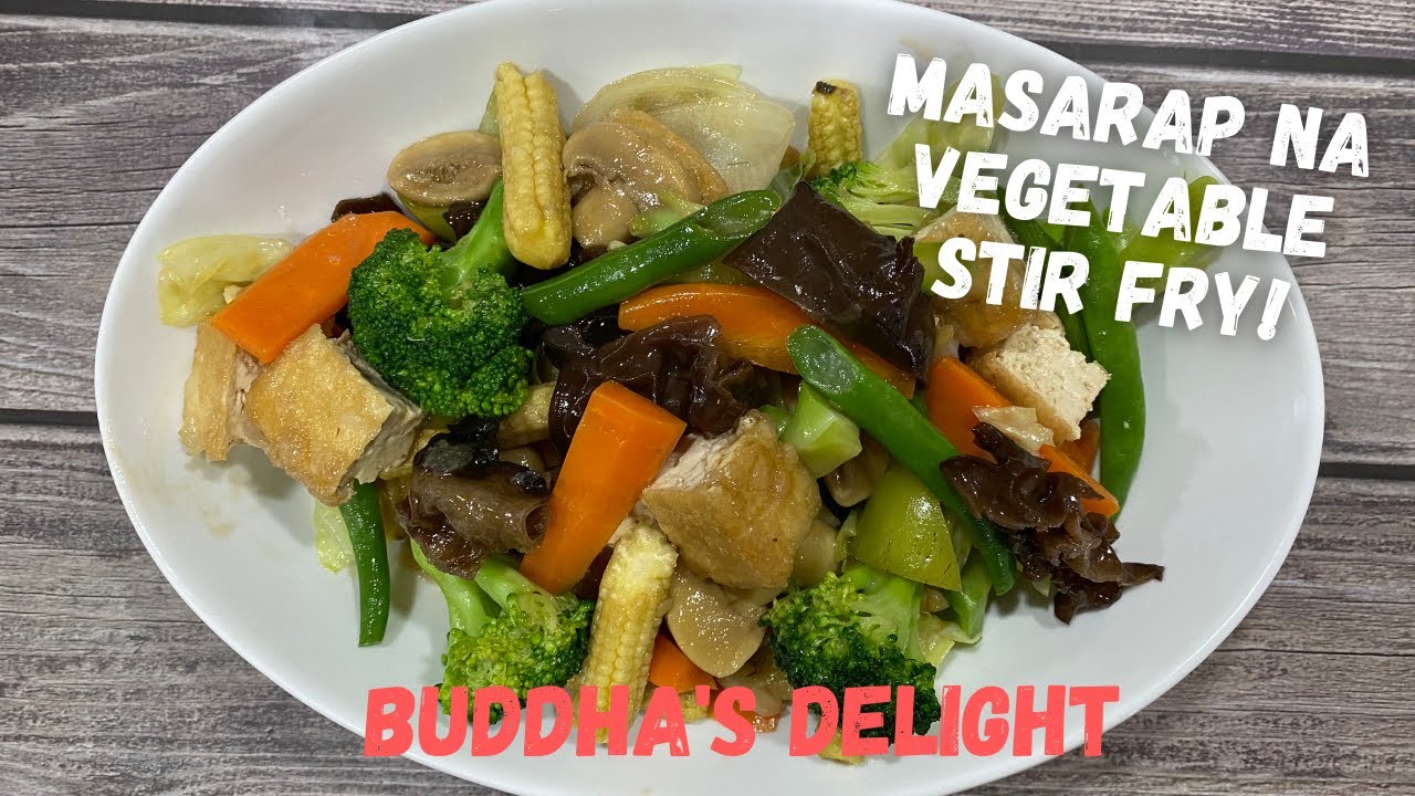 Buddhas Delight Vegetable Stir Fry (Paano magluto ng Buddhas delight)