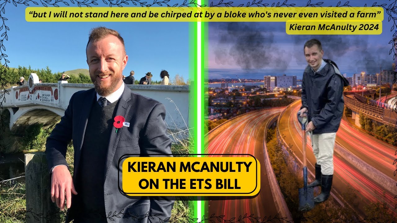 Kieran McAnulty&rsquo;s Bill Speech - Farmers, ETS and a Clap Back at Simeon Brown