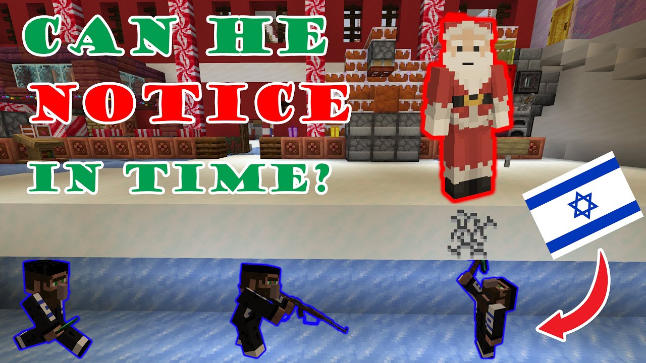 Israel Invades The North Pole In Minecraft