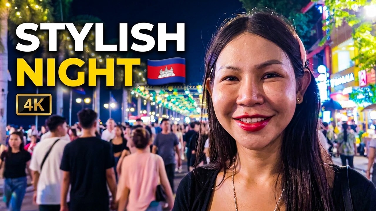The Street Everyone in Phnom Penh is Talking About | Fashion, Style & Beauty | 4K