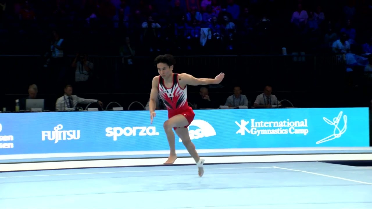 KAYA Kazuma (JPN)_2023 Artistic Worlds, Antwerp (BEL)_Qualifications_Floor Exercise