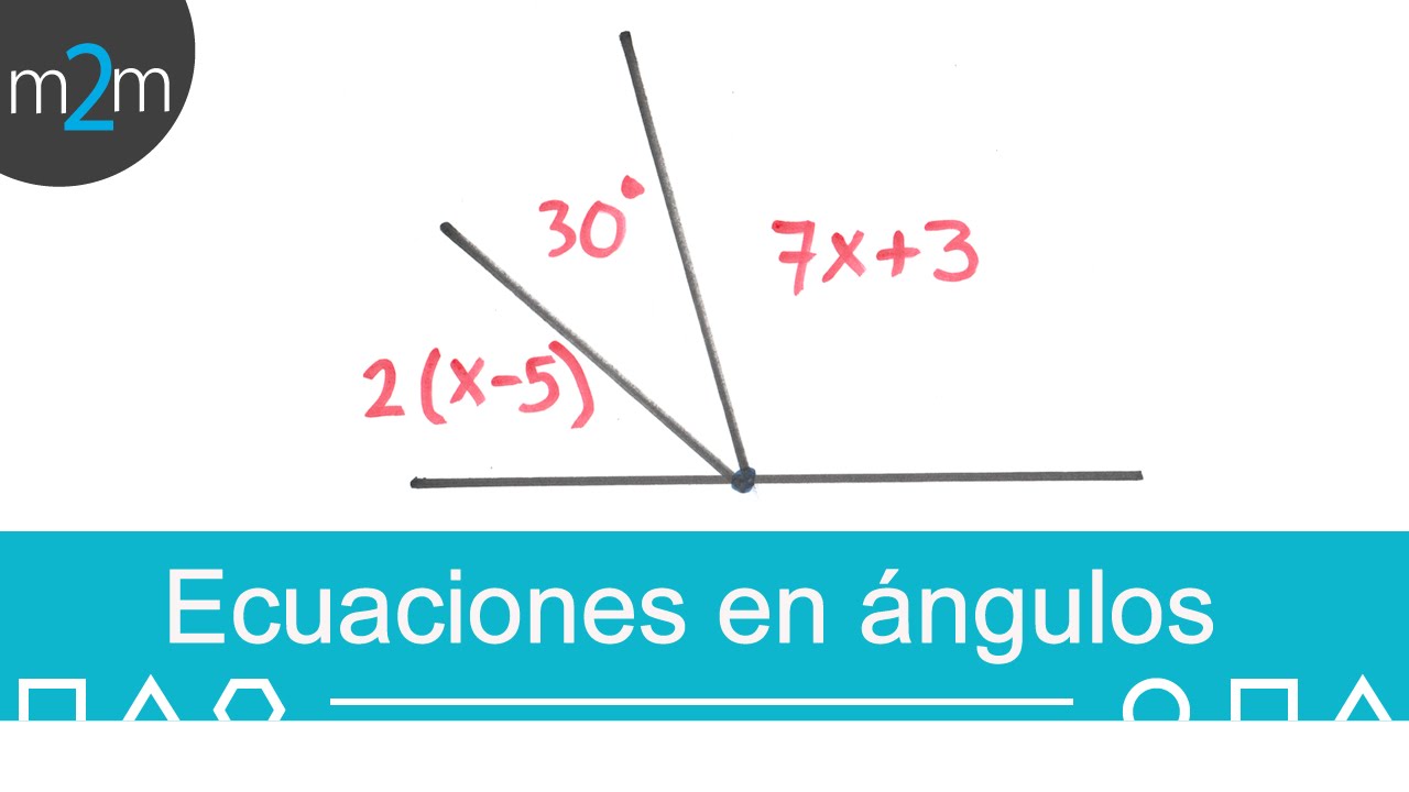 Ángulos en rectas con ecuaciones │ ejercicio 1
