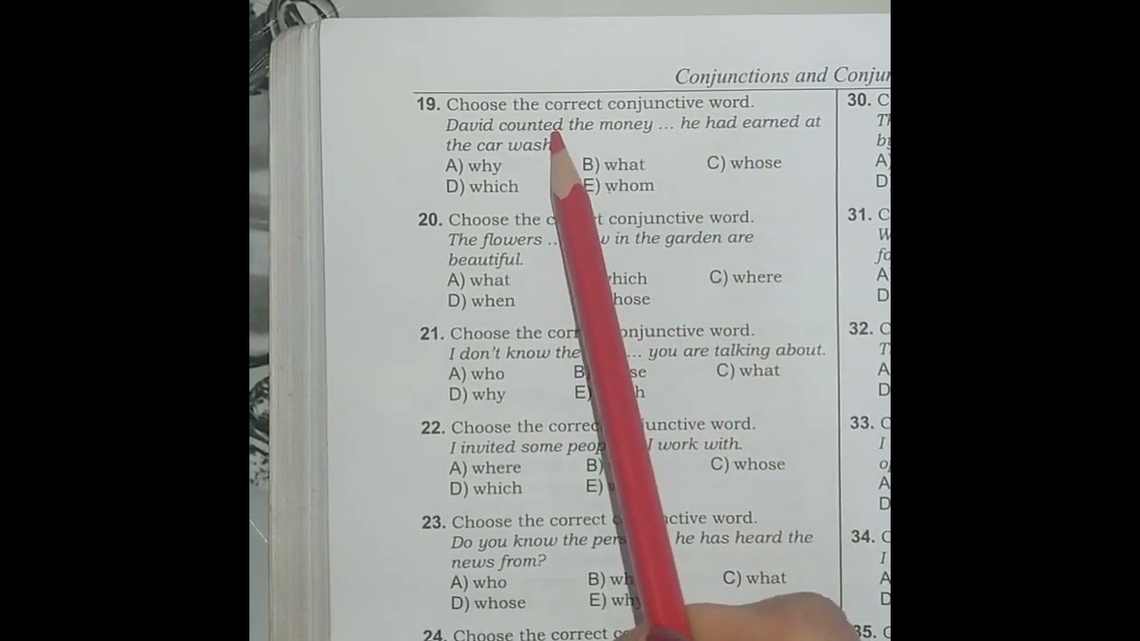 Conjunctive Words