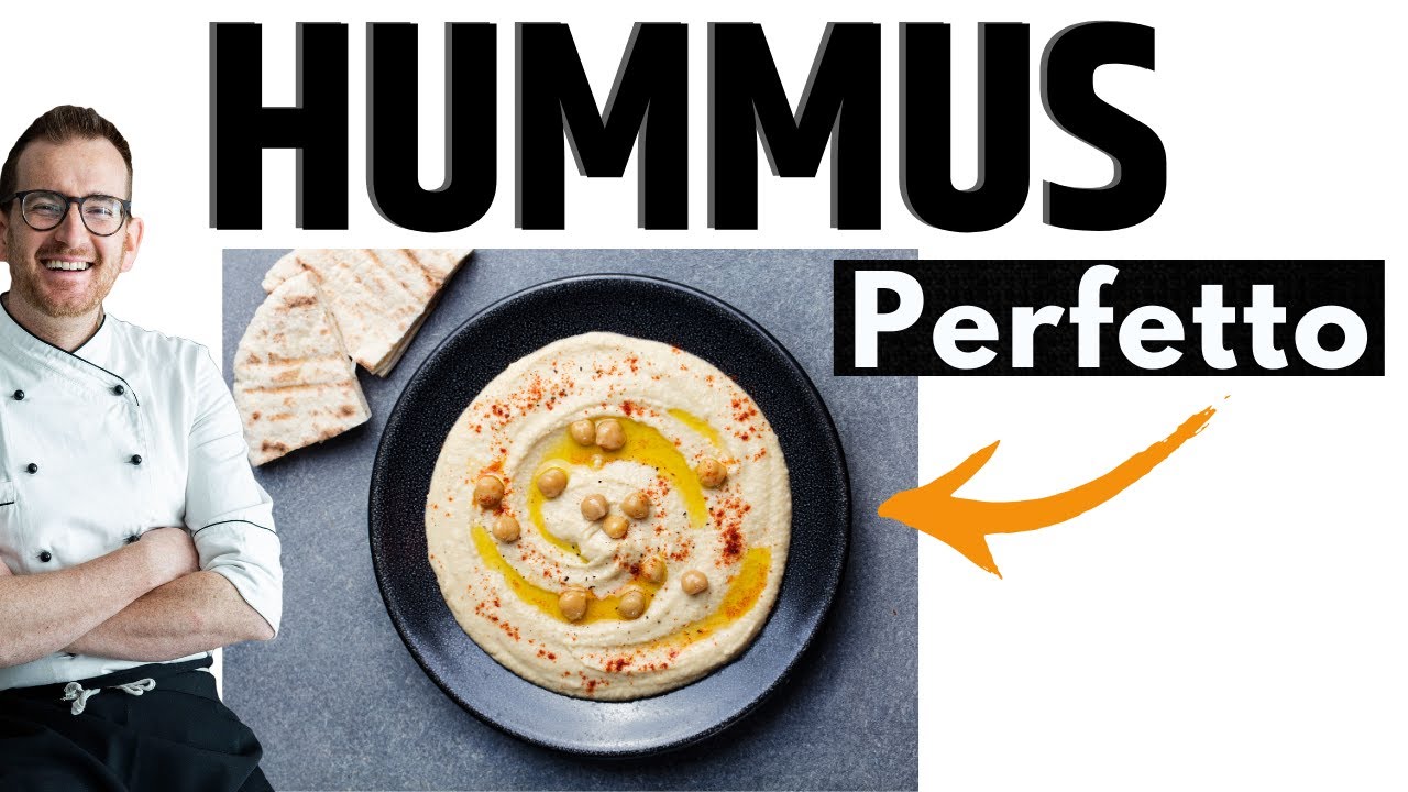 Hummus di Ceci, ricetta libanese (con power blender o bimby)