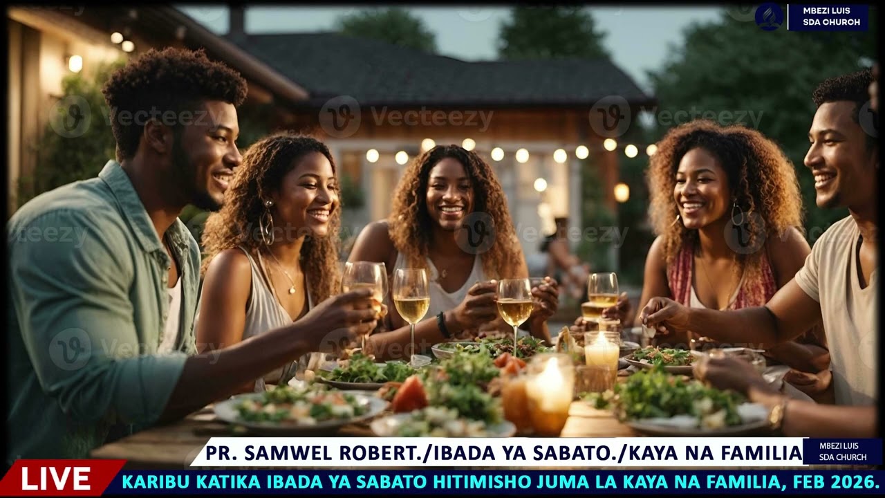 PR. SAMWEL ROBERT. // IBADA YA SABATO. // KAYA NA FAMILIA. // SOMO: UNAHITAJI MTU.