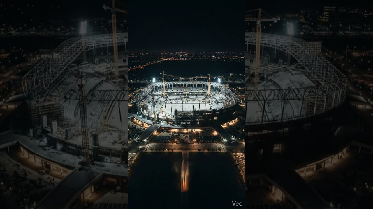 Stadium Construction Timelapse | From Ground to Finish 