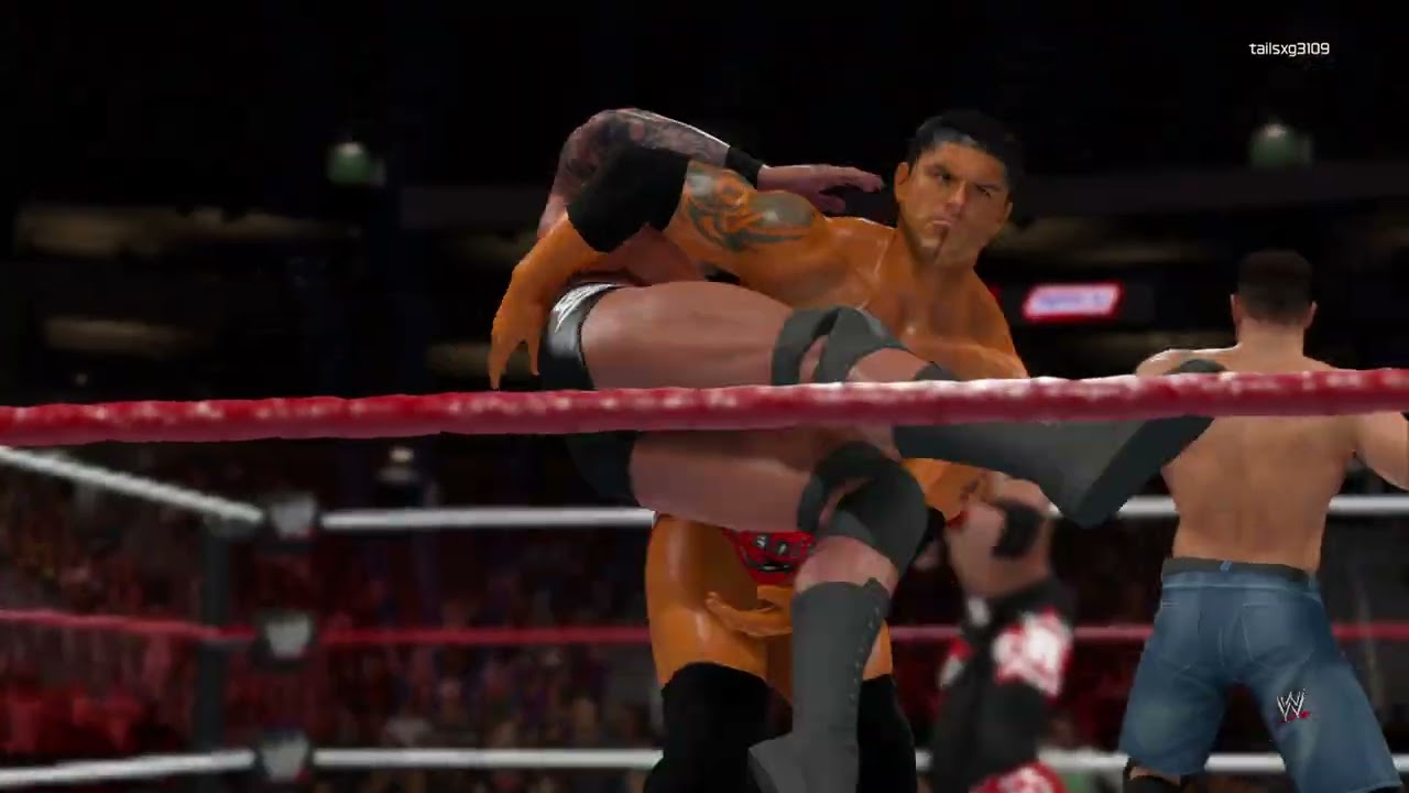 John Cena.VS Batista.VS Randy Orton.VS Edge.