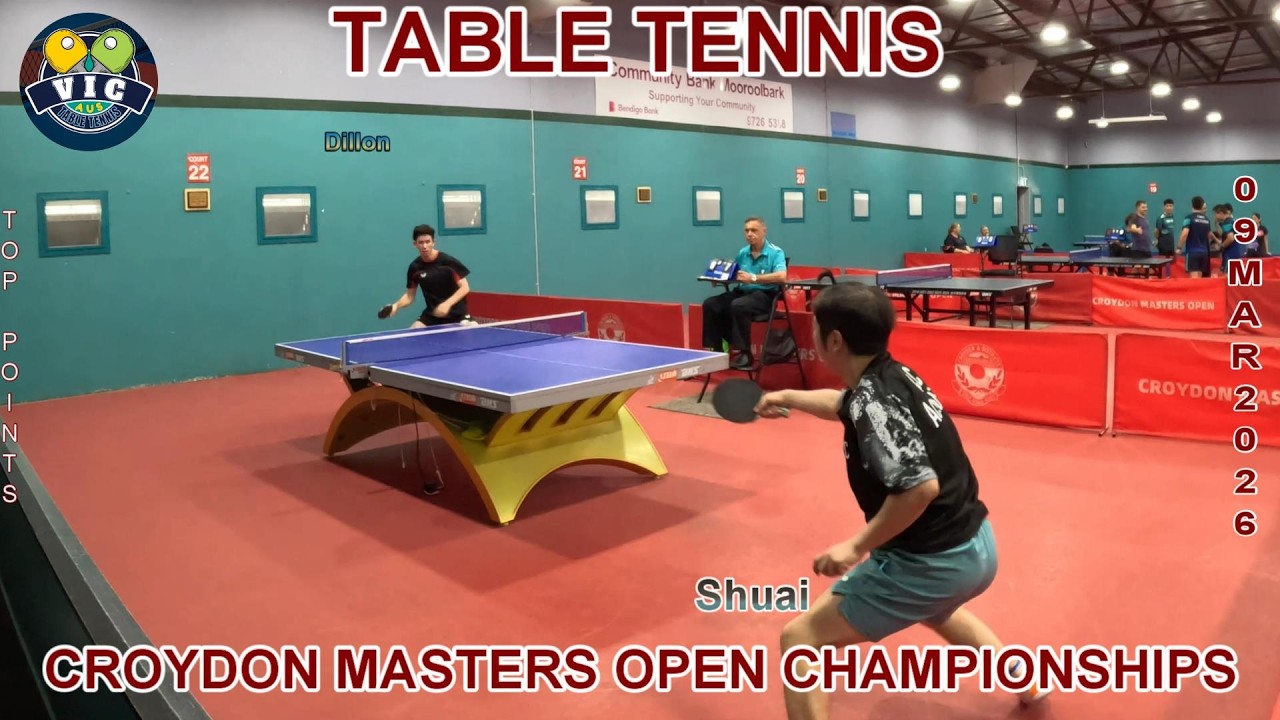 Dillon Chambers  (2233) vs Shuai Zhang (2117) 🏓 Final - Highlights 🏓 2026 Table Tennis - Croydon