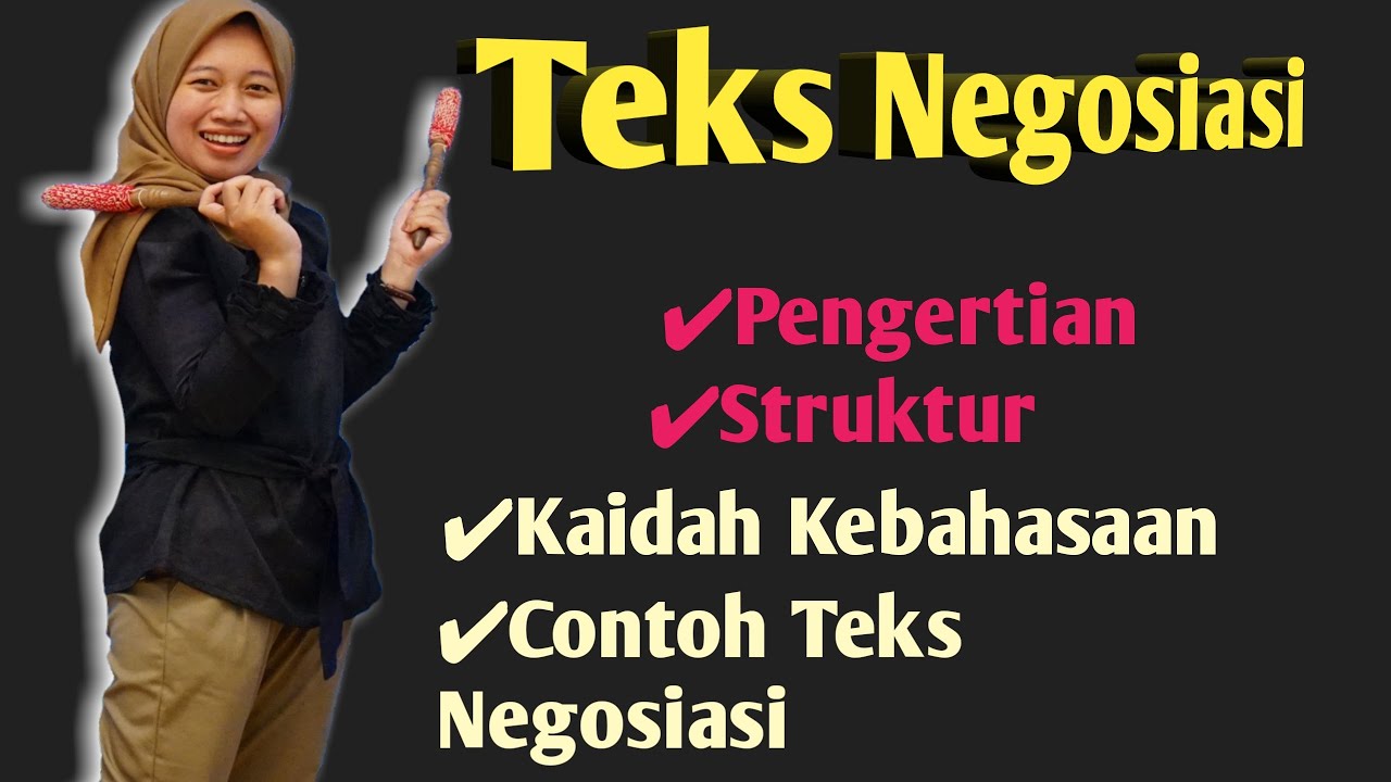 TEKS NEGOSIASI MATERI KELAS X