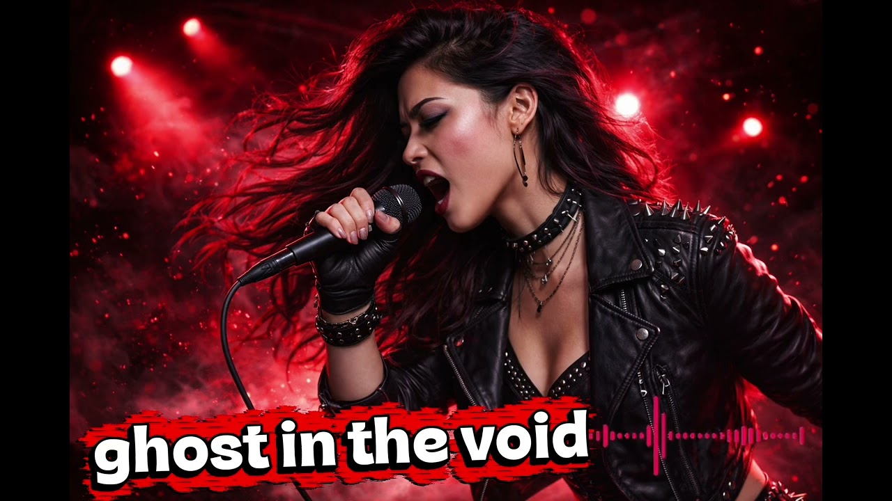 GHOST IN THE VOID – Dark Cyberpunk Industrial Synth Metal | AI Horror Anthem