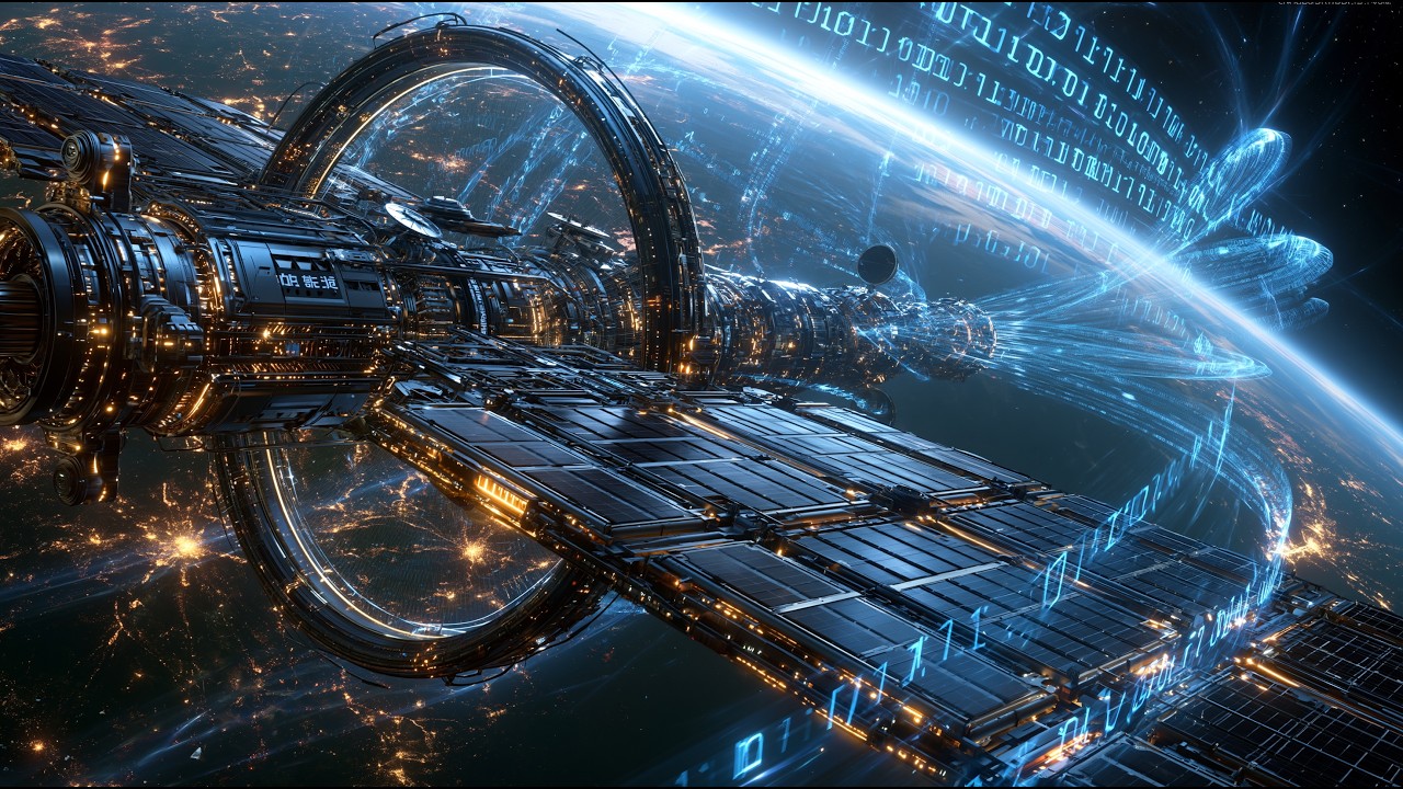 One Signal Changed the Galaxy | Giant Starships, Female Pilots & Deep Space Ambient Music