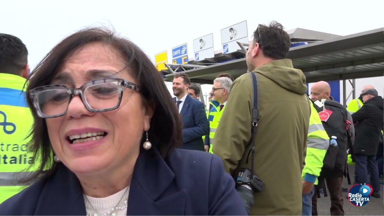 Inaugurazione casello autostradale Maddaloni