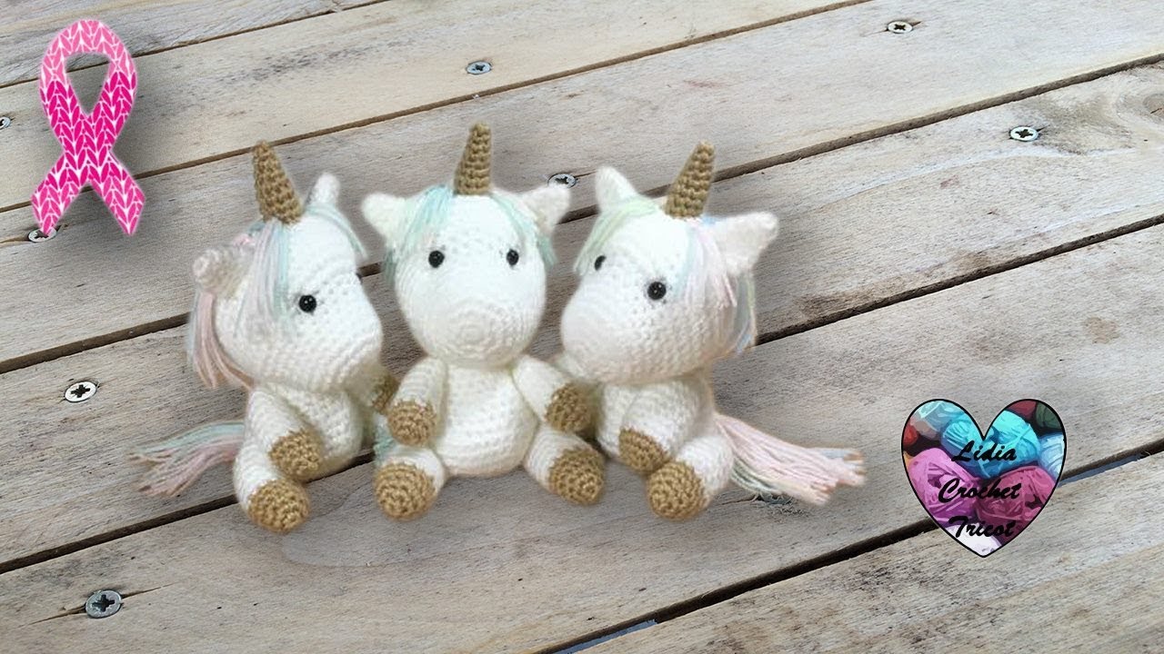 Bébés Licornes Amigurumi crochet 🦄🦄🦄