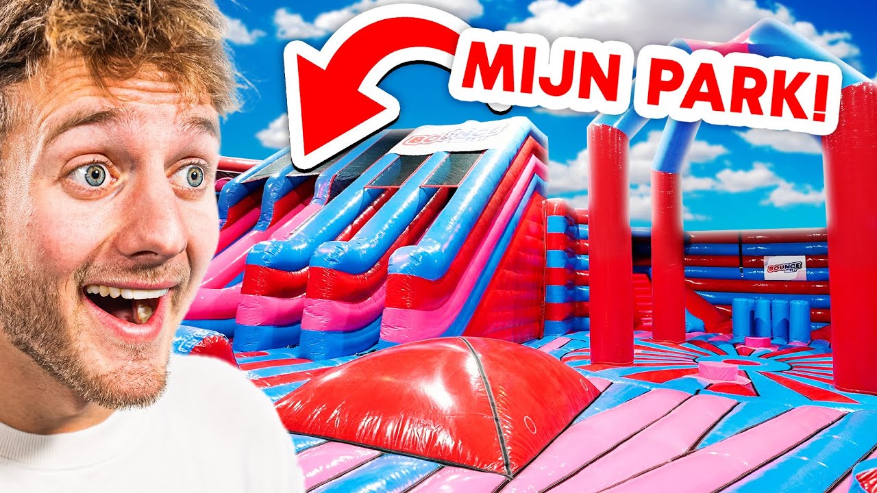 MIJN EIGEN SPRINGKUSSEN PARK IS AF! 878