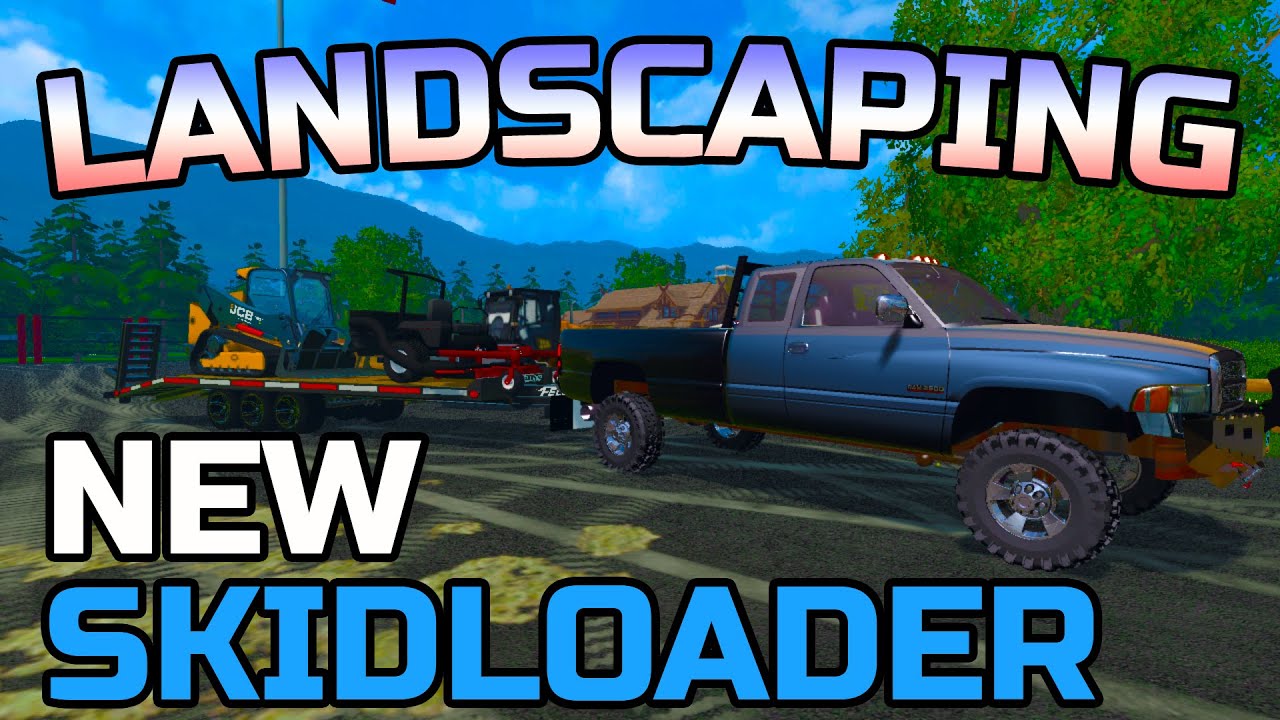 FARMING SIMULATOR 2015 | MOWING | NEW SKID LOADER + MORE