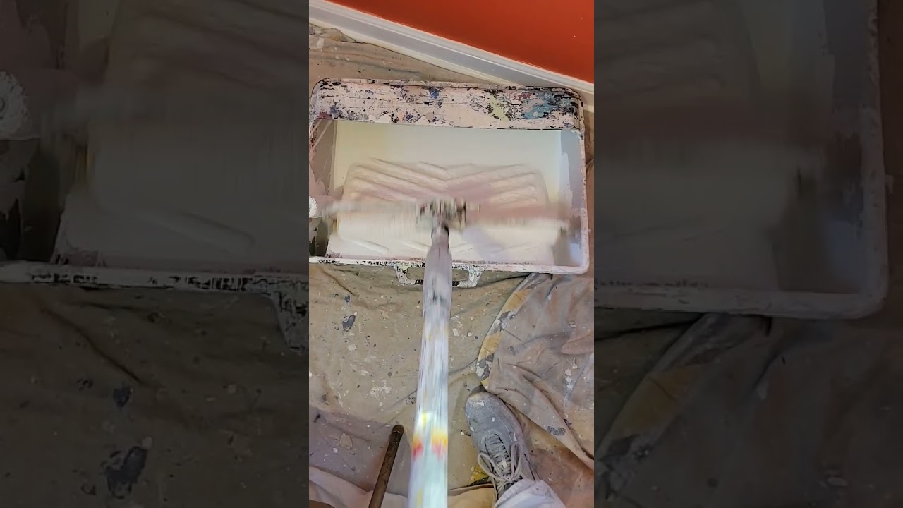 Painting A Ceiling In 5 minutes