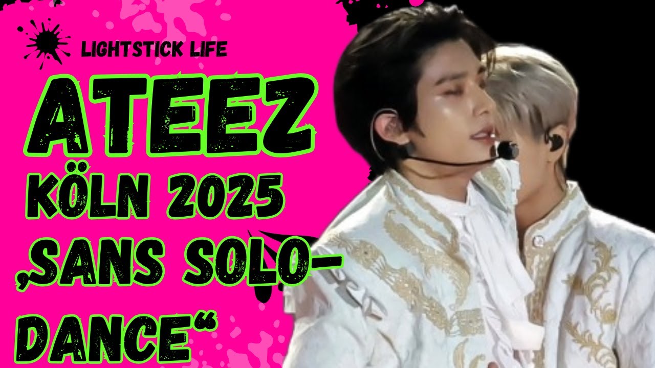💥 ATEEZ 2025 Köln - San begeistert mit explosivem Solo-Dance